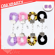 SM之世界 - 情趣毛絨手銬﹝紫色﹞