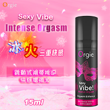 葡萄牙Orgie．Intense Orgasm 冰火跳動式陰蒂挑逗快感增強液 15ml