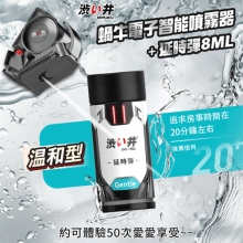 【涉い井】蝸牛電子智能噴霧器+延時彈8ML 溫和型﹝適合追求愛愛20分鐘的你~可使用約50次﹞