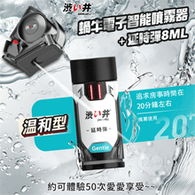 【涉い井】蝸牛電子智能噴霧器+延時彈8ML 溫和型﹝適合追求愛愛20分鐘的你~可使用約50次﹞
