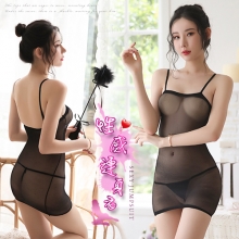 絲襪連身衣！性感薄透細肩緊身連衣裙