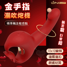 誘魅UNIMAT ‧ 金手指潮吹炮機~10x10變頻摳動+震動﹝...
